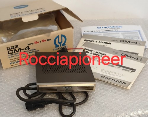 Pioneer amplificatore 4 - pioneer, gm-4