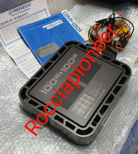 Pioneer amplificatore 201 - pioneer, gm-201