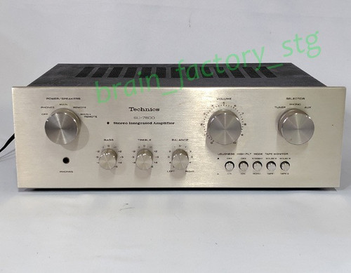 Technics 7600 amplificatore - technics, su-7600